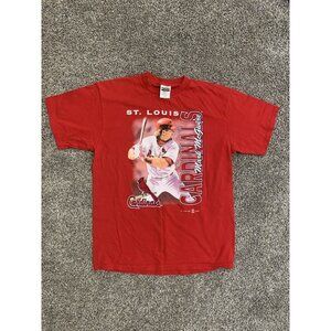 Vintage 1998 Mark McGwire St Louis Cardinals Home Run Shirt Sz XL MLB Tultex 90s
